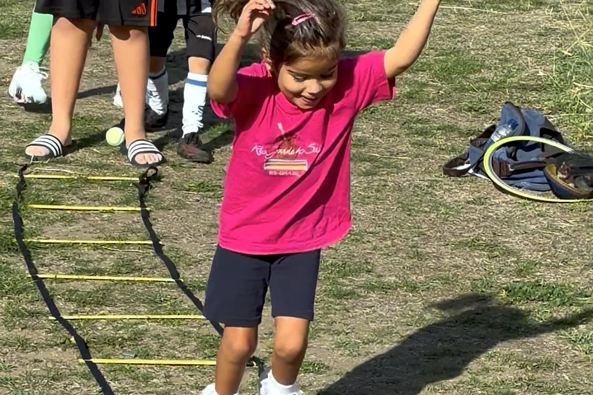 Agility & Coordination in a Vitaliftness Kids session