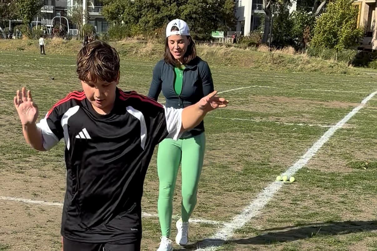 Speed & Reaction Games in a Vitaliftness Kids session