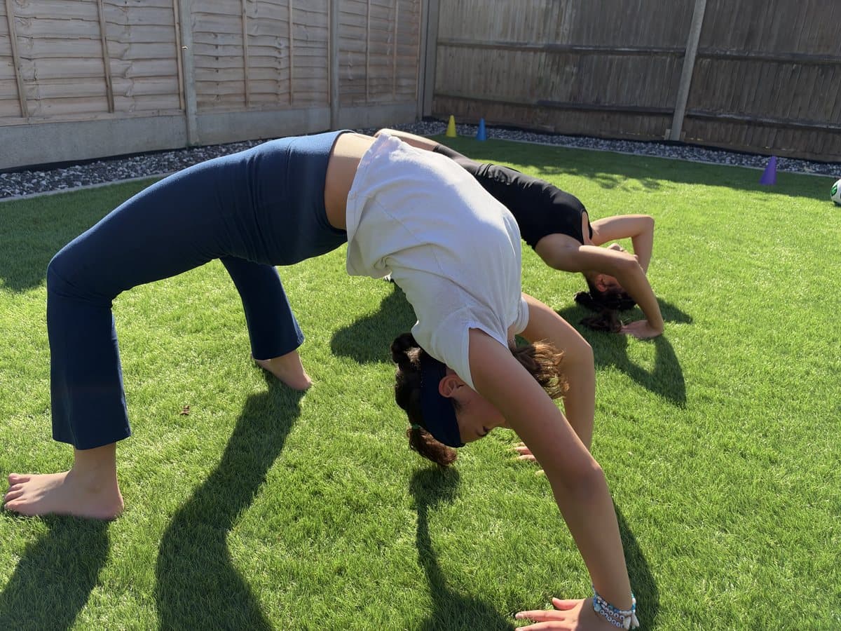 Strength & Body Control in a Vitaliftness Kids session