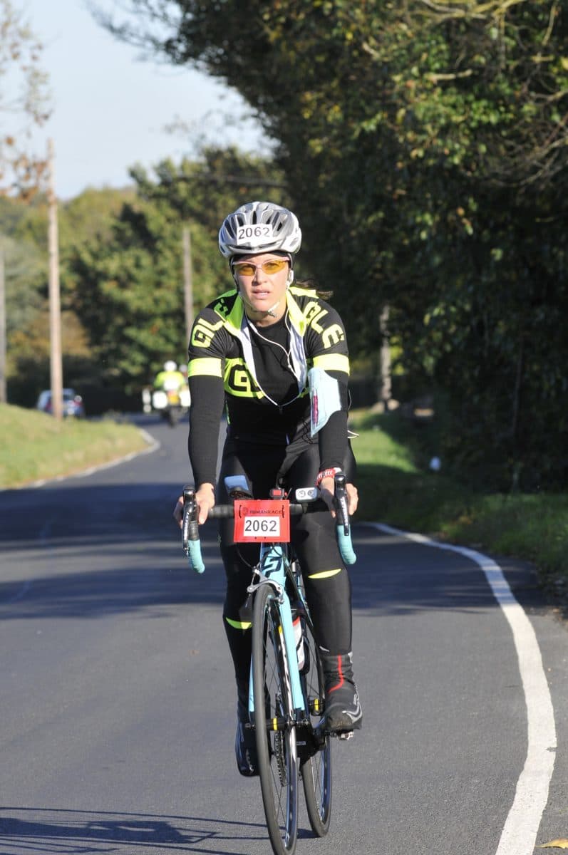 Vanessa riding L'Étape London