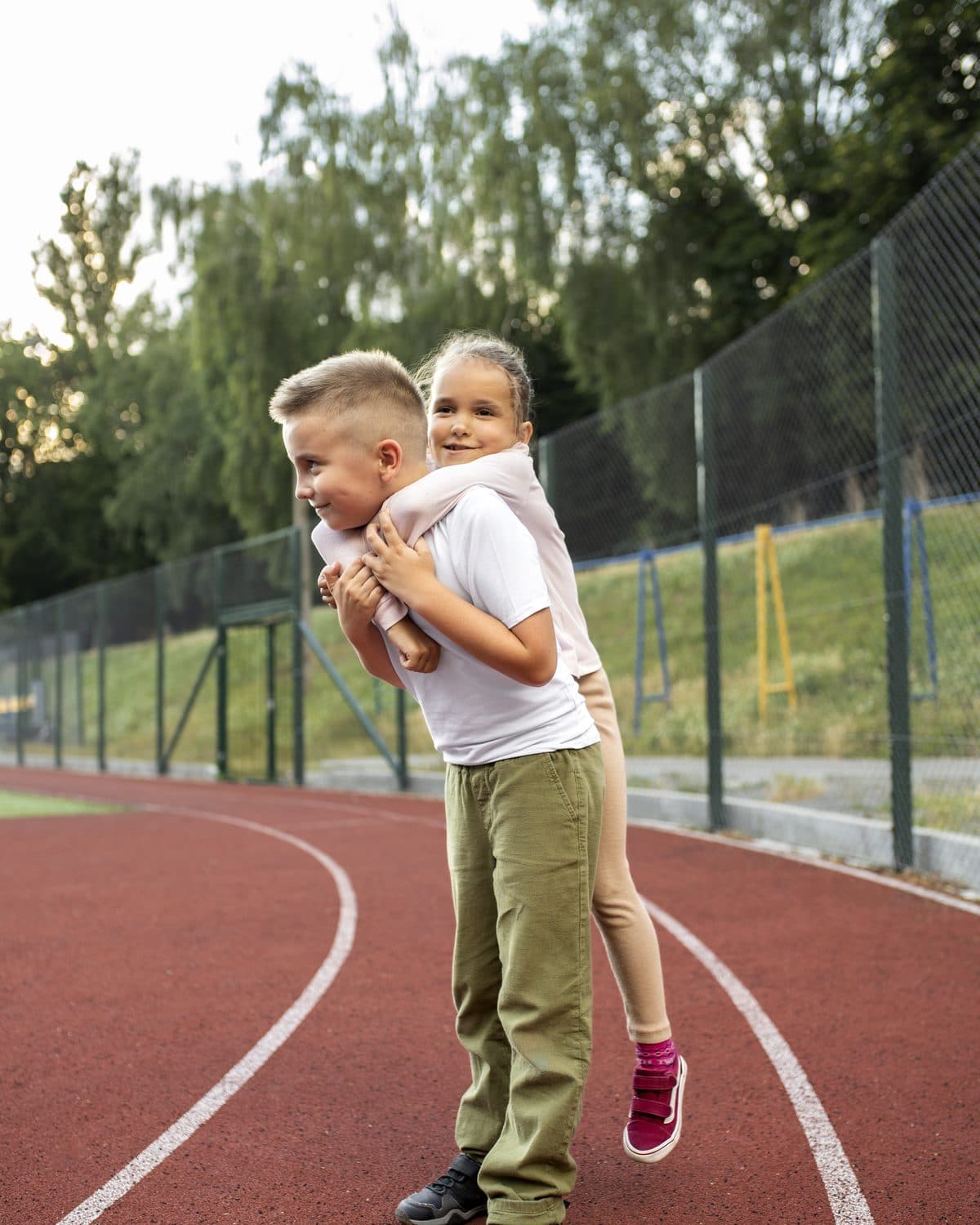 Children taking part in a Vitaliftness Kids session